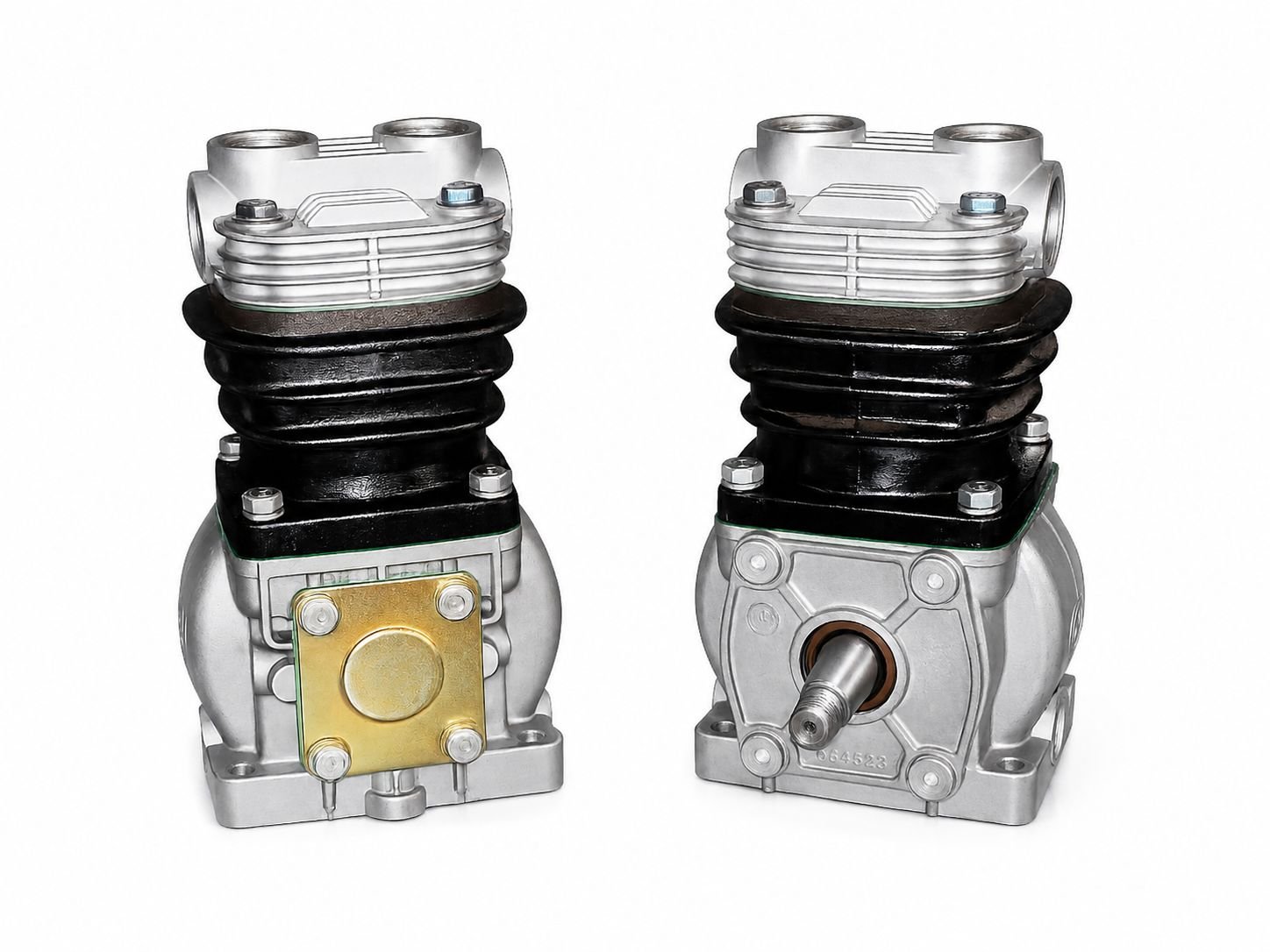Air brake compressors
